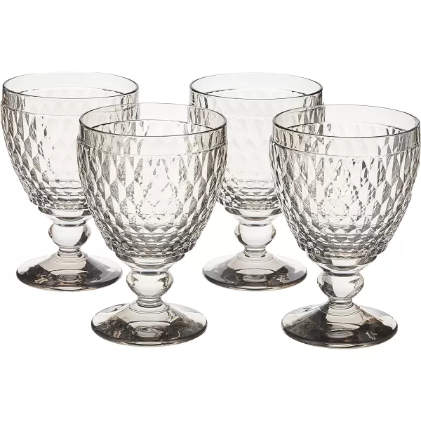 Boston Wine Goblet Set of 4 by Villeroy &amp; Boch - Clear, 10 fluid ounces