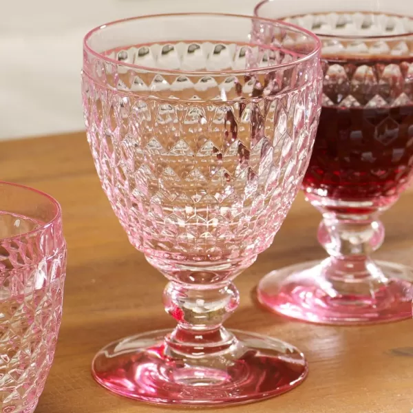 Boston Wine Goblet Set of 4 by Villeroy &amp; Boch - Clear, 10 fluid ounces