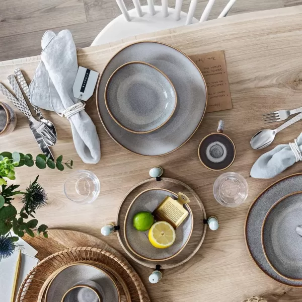 Like by Villeroy &amp; Boch - Lave Beige Bol - Elegant Bowl for Cereal and Salads Made of Stoneware, Beige, 17 x 17 x 5.5 cm, Dishwasher Safe