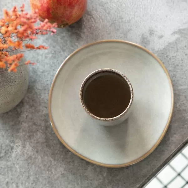 Like by Villeroy &amp; Boch - Lave Beige Bol - Elegant Bowl for Cereal and Salads Made of Stoneware, Beige, 17 x 17 x 5.5 cm, Dishwasher Safe