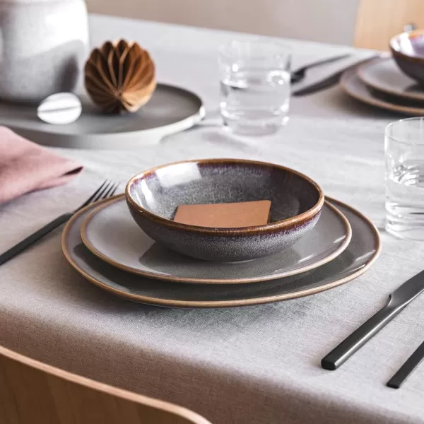 Like by Villeroy &amp; Boch - Lave Beige Bol - Elegant Bowl for Cereal and Salads Made of Stoneware, Beige, 17 x 17 x 5.5 cm, Dishwasher Safe