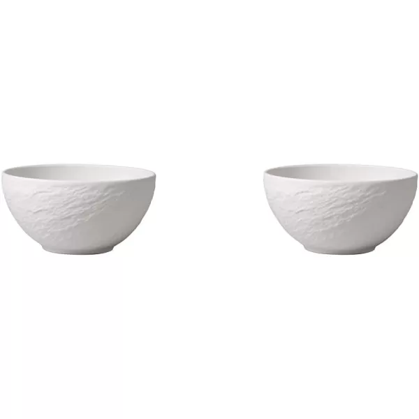 Villeroy &amp; Boch - 1042391900 Manufacture Rock Rice Bowl, 20.25 oz, Premium Porcelain, Gray