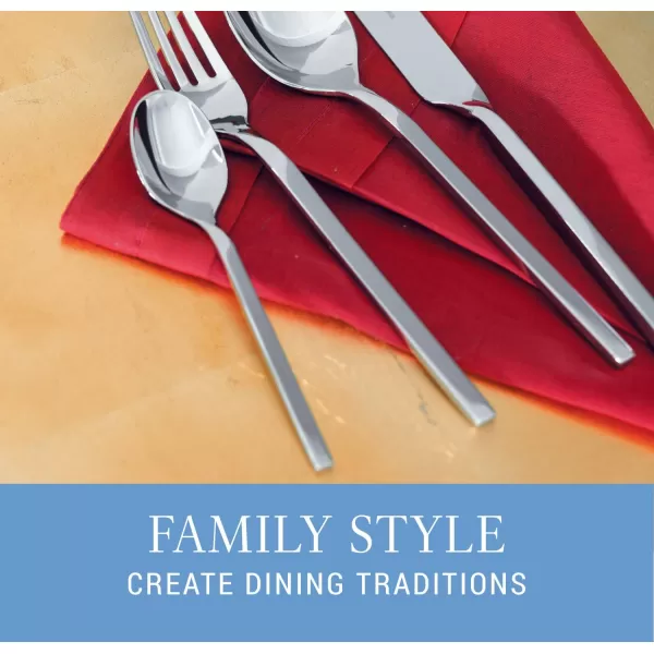 Villeroy &amp; Boch Blacksmith 60-Piece Flatware Set, Service for 12