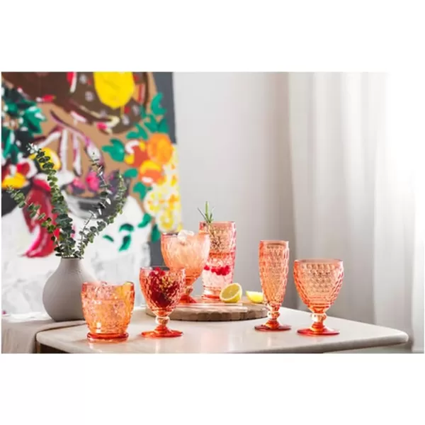 Villeroy &amp; Boch Boston Apricot Highball/Tumbler Set of 4