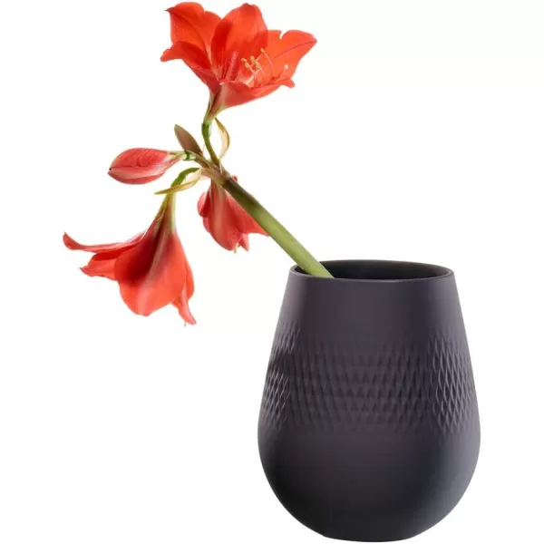 Villeroy &amp; Boch Collier Blanc Small Vase : Perle, 4.25 in, White