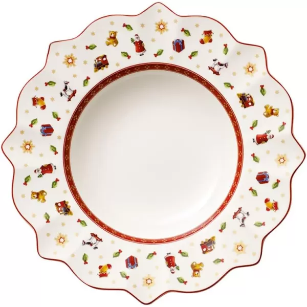Villeroy &amp; Boch Delight Soup Bowl, Porcelain, Multi, 26.5 x 26.8 x 14 cm, White