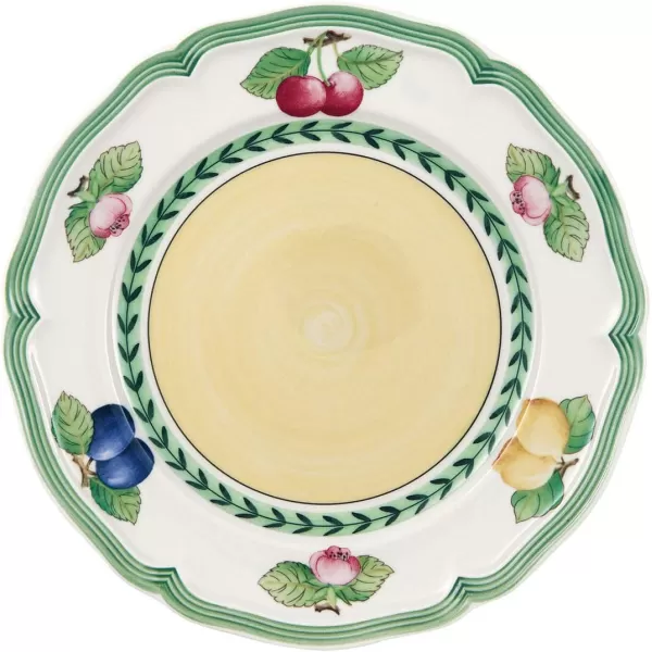 Villeroy &amp; Boch French Garden 12-Piece Dinnerware Set, Service for 4, Plates, Bowls &amp; Mugs, Premium Porcelain, Made in Germany