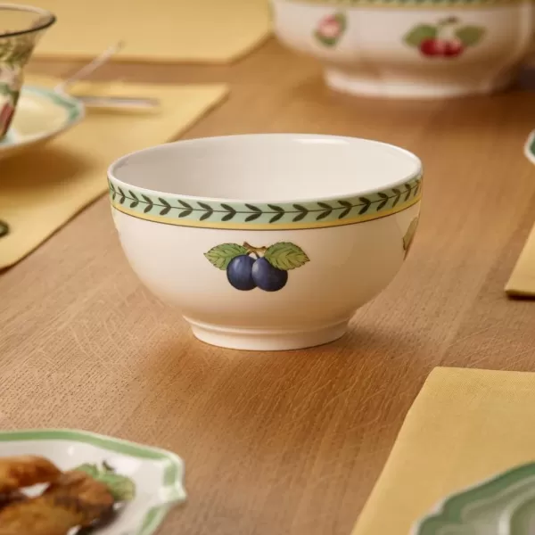 Villeroy &amp; Boch French Garden 12-Piece Dinnerware Set, Service for 4, Plates, Bowls &amp; Mugs, Premium Porcelain, Made in Germany