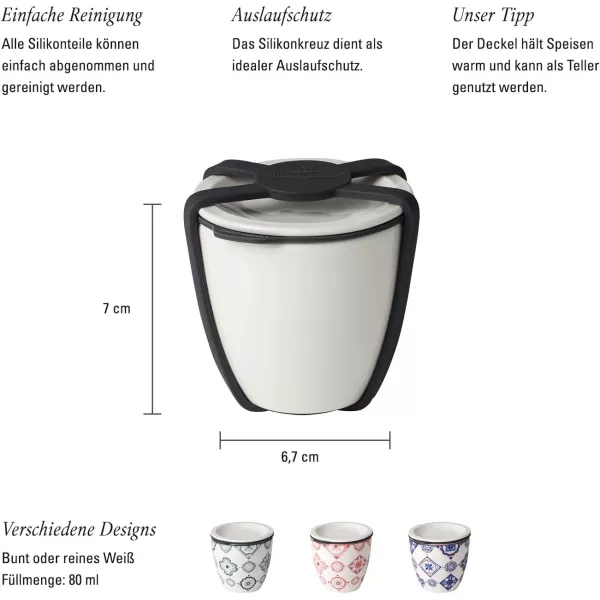 Villeroy &amp; Boch Go Indigo Dish S, 80 mL , Blue/Lilac