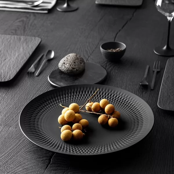 Villeroy &amp; Boch Manufacture Collier Blanc, Elegant Bowl for Fruit and Decoration, Premium Porcelain, Hand Wash, White