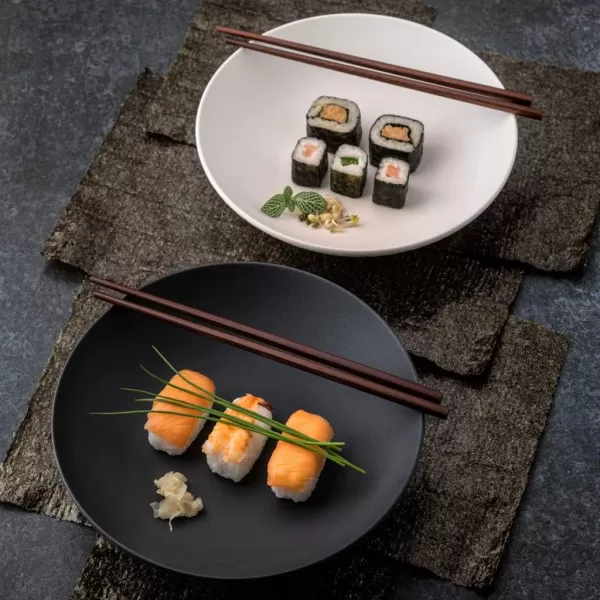 Villeroy &amp; Boch Manufacture Glow Coupe Deep Plate , 9.5 oz, Premium Porcelain, Copper