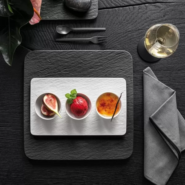 Villeroy &amp; Boch Manufacture Glow Coupe Deep Plate , 9.5 oz, Premium Porcelain, Copper