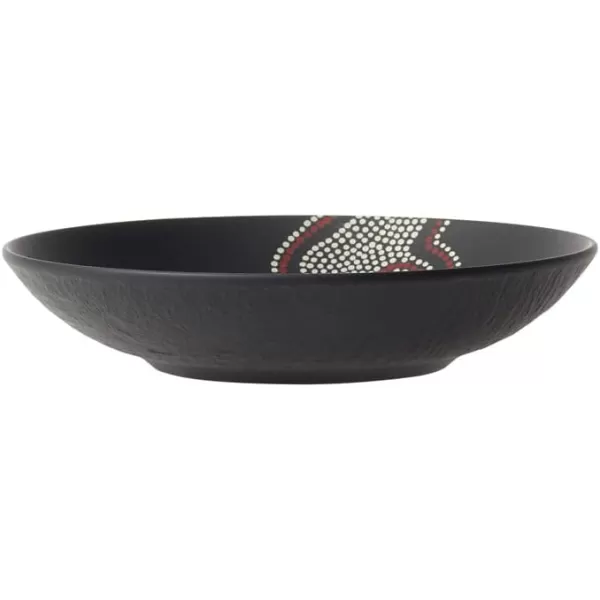 Villeroy &amp; Boch Manufacture Glow Coupe Deep Plate , 9.5 oz, Premium Porcelain, Copper