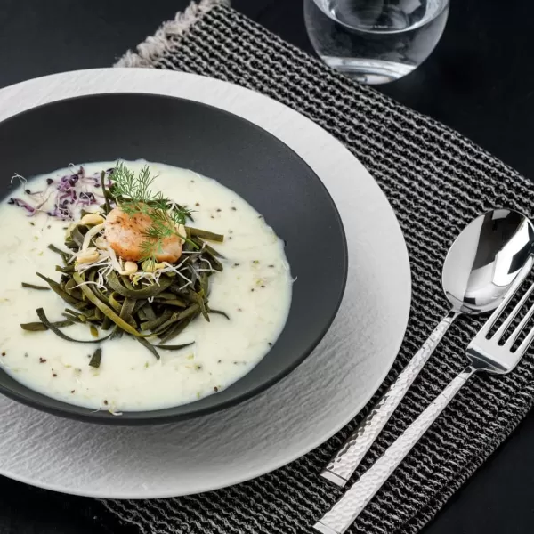 Villeroy &amp; Boch Manufacture Rock Blanc Dinner Plate, 10.5 in, White