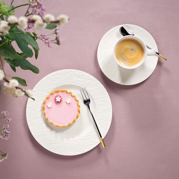 Villeroy &amp; Boch Manufacture Rock Blanc Dinner Plate, 10.5 in, White