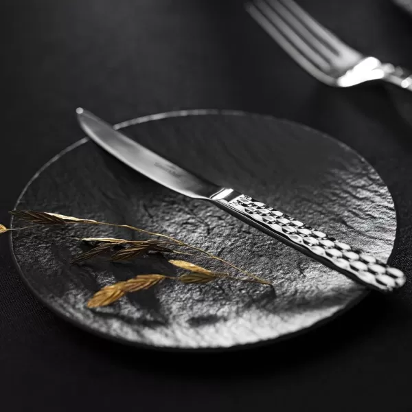 Villeroy &amp; Boch Manufacture Rock Bread &amp; Butter Plate, 6.25 in, Black/Gray)