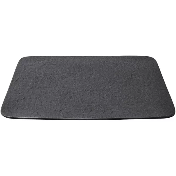Villeroy &amp; Boch Manufacture Rock Dinner Plate, 10.5 in, Premium Porcelain, Gray
