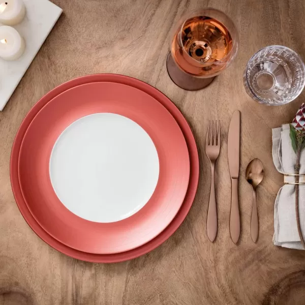 Villeroy &amp; Boch Manufacture Rock Dinner Plate, 10.5 in, Premium Porcelain, Gray