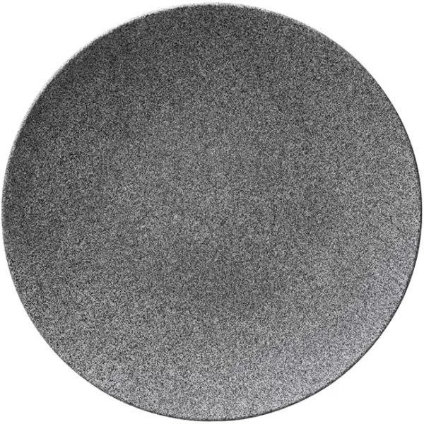 Villeroy &amp; Boch Manufacture Rock Pasta Plate, Premium Porcelain, Made in Germany, Matte Black, 11.5 in, Premium Porcelain