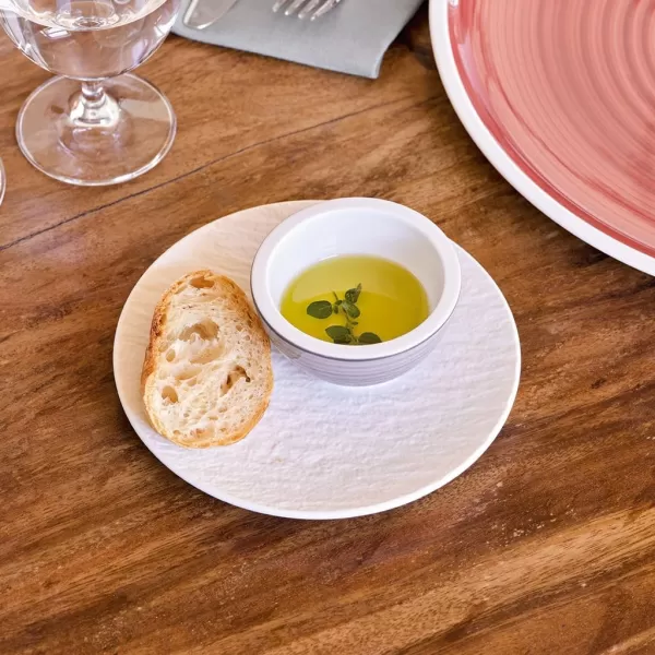 Villeroy &amp; Boch Manufacture Rock Pasta Plate, Premium Porcelain, Made in Germany, Matte Black, 11.5 in, Premium Porcelain