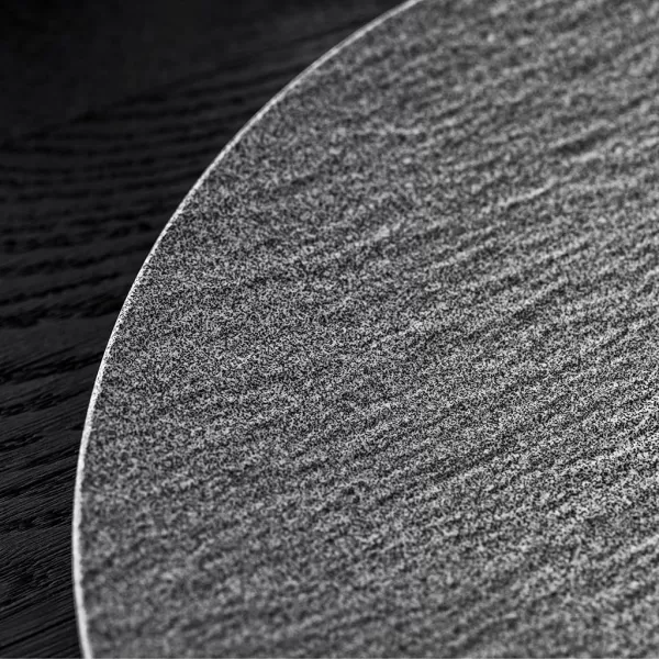 Villeroy &amp; Boch Manufacture Rock Pasta Plate, Premium Porcelain, Made in Germany, Matte Black, 11.5 in, Premium Porcelain