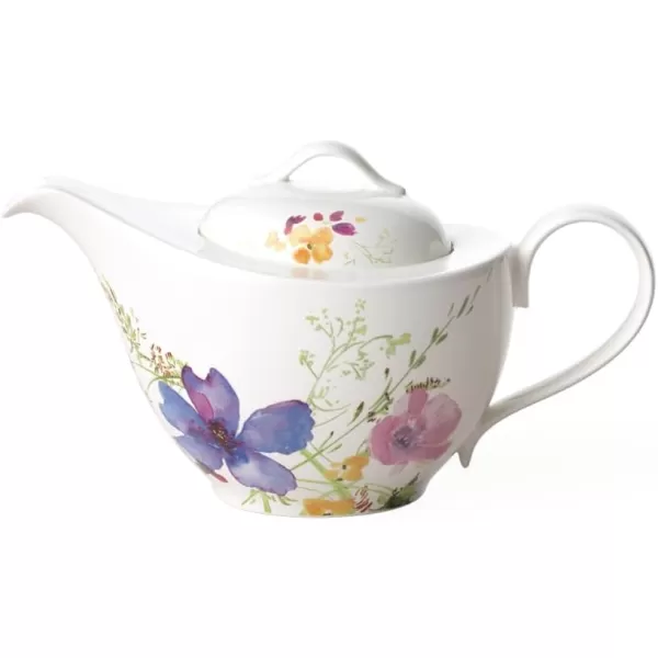 Villeroy &amp; Boch Mariefleur Basic Milk Jug, 20.25 oz, White/Multicolored