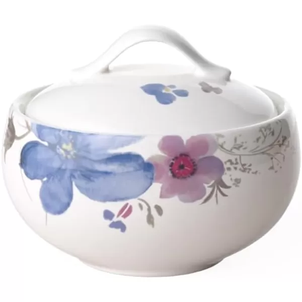 Villeroy &amp; Boch Mariefleur Basic Milk Jug, 20.25 oz, White/Multicolored