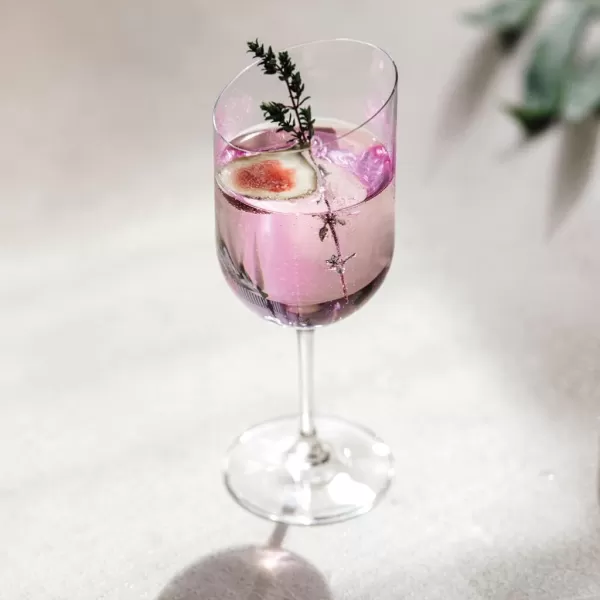 Villeroy &amp; Boch New Moon Set, 4 Pieces, Elegant, Modern Red Wine Day Use, Crystal Glass, Transparent, Dishwasher Safe