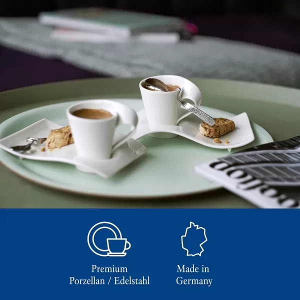 Villeroy &amp; Boch New Wave Cafe Café au Lait Cup, 1 Count , White