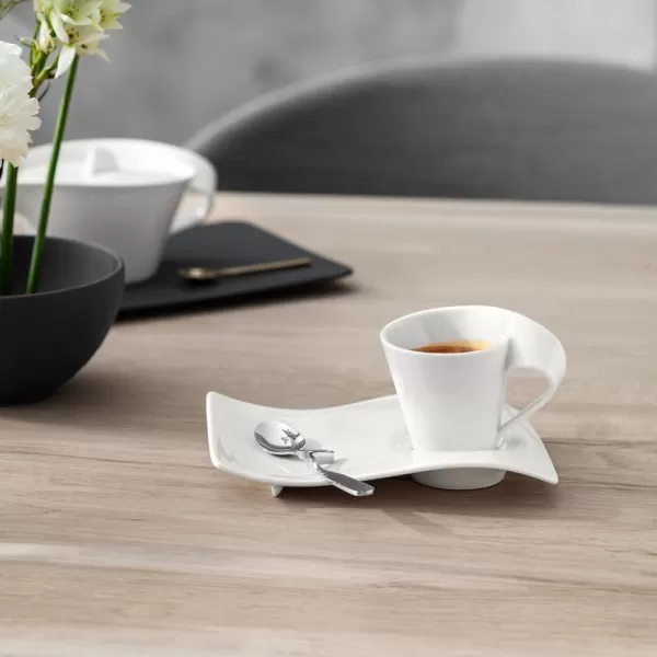 Villeroy &amp; Boch New Wave Cafe Café au Lait Cup, 1 Count , White)