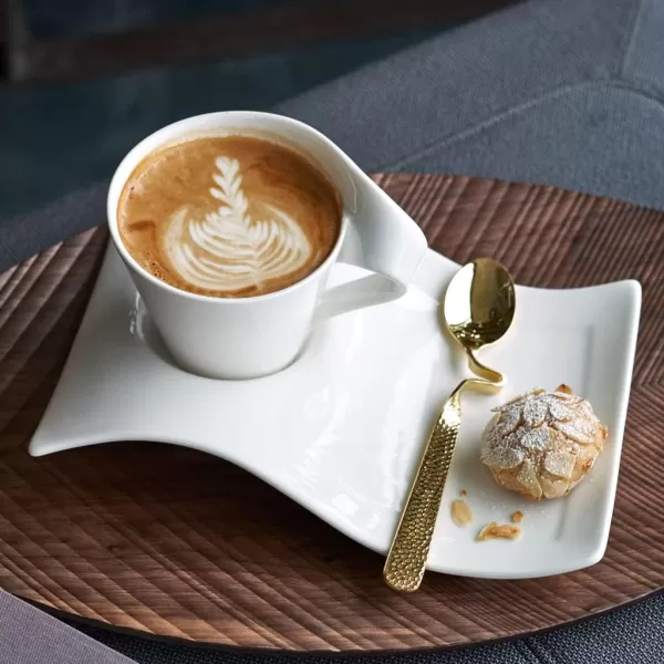 Villeroy &amp; Boch New Wave Cafe Café au Lait Cup, 1 Count , White
