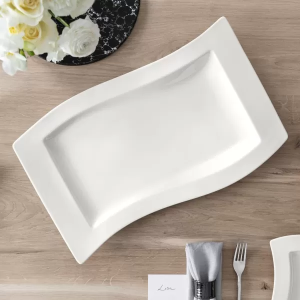 Villeroy &amp; Boch New Wave Pasta Plate, White, Large