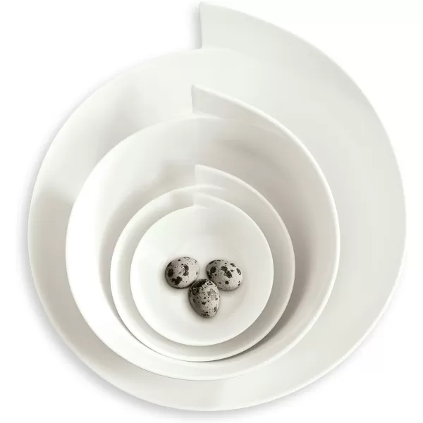 Villeroy &amp; Boch New Wave Small Round Porcelain Rice Bowl, 15.5 oz, White)