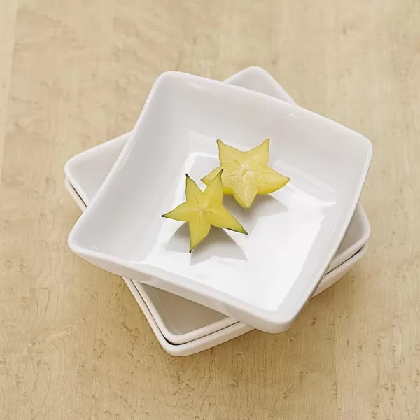 Villeroy &amp; Boch New Wave Square Individual Bowl, 4.75 in, White