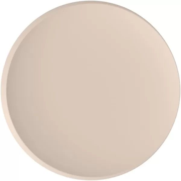 Villeroy &amp; Boch - NewMoon Beige flat Plate, Beige Plate in Premium Porcelain