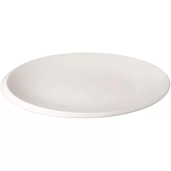 Villeroy &amp; Boch NewMoon Deep Bowl Generously Designed for Soups and Side Dishes, Premium Porcelain, Dishwasher Safe, White, 29X29X5CM)