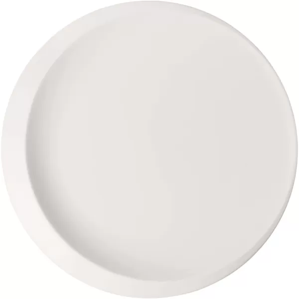 Villeroy &amp; Boch NewMoon Deep Bowl Generously Designed for Soups and Side Dishes, Premium Porcelain, Dishwasher Safe, White, 29X29X5CM)