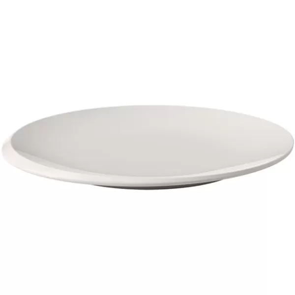 Villeroy &amp; Boch NewMoon Deep Bowl Generously Designed for Soups and Side Dishes, Premium Porcelain, Dishwasher Safe, White, 29X29X5CM)