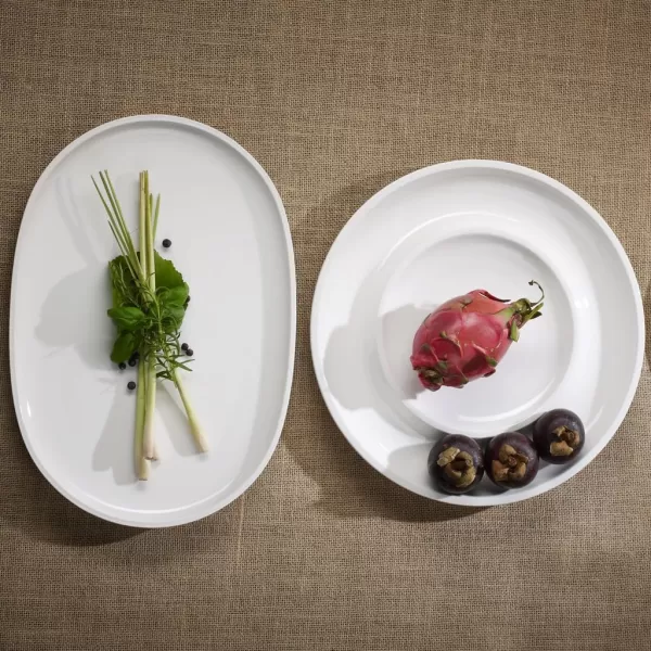 Villeroy &amp; Boch Porcelain Artesano Original Pasta Bowl, 37 oz/9.25 in, White