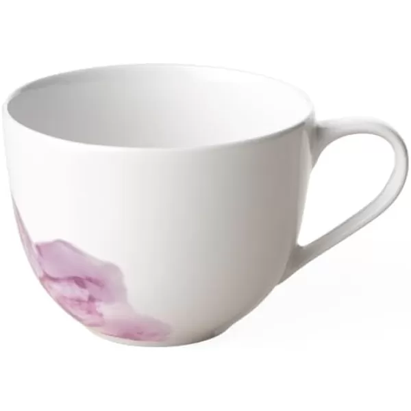 Villeroy &amp; Boch - Rose Garden Breakfast Cup Saucer, 18 cm, Premium Porcelain, Pink Saucer