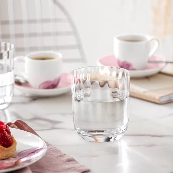 Villeroy &amp; Boch - Rose Garden Breakfast Cup Saucer, 18 cm, Premium Porcelain, Pink Saucer
