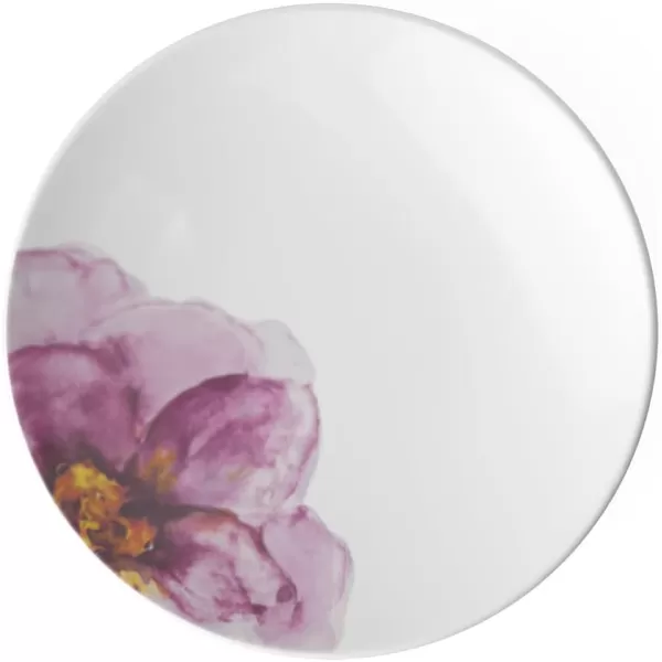 Villeroy &amp; Boch - Rose Garden Breakfast Cup Saucer, 18 cm, Premium Porcelain, Pink Saucer
