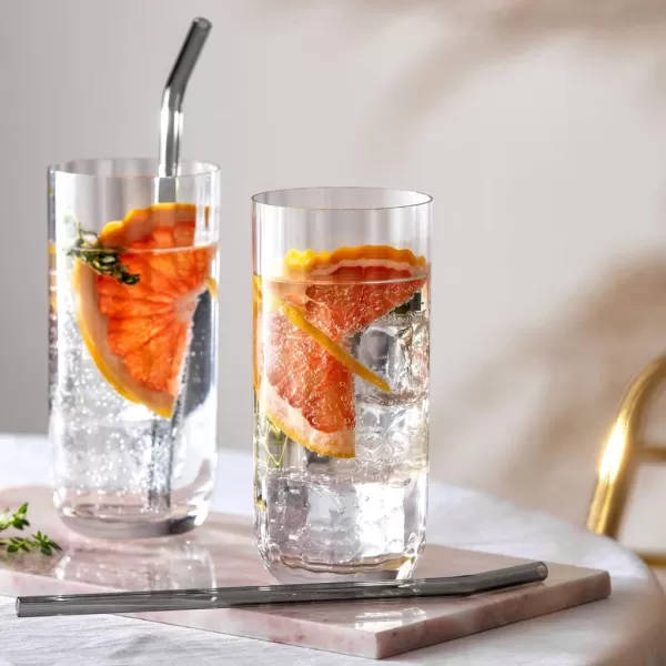 Villeroy &amp; Boch - Rose Garden Long Drink Glass, Set of 4, 300 ml, Crystal Glass