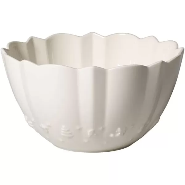 Villeroy &amp; Boch Toy's Delight Footed Individual Bowl, Porcelain, White/Colourful, Small