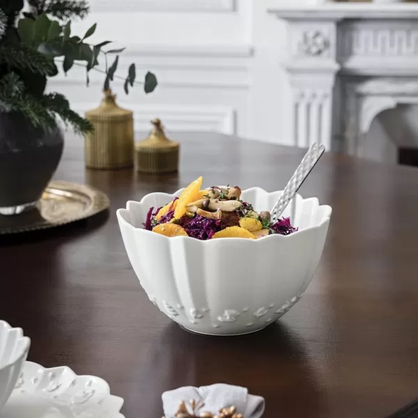 Villeroy &amp; Boch Toy's Delight Footed Individual Bowl, Porcelain, White/Colourful, Small