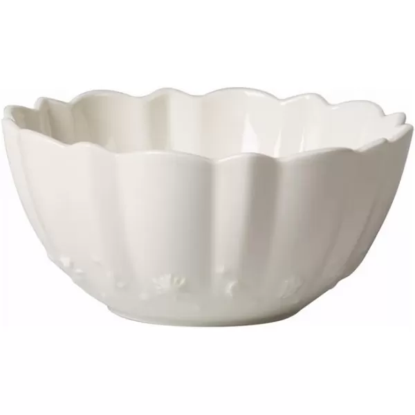 Villeroy &amp; Boch Toy's Delight Footed Individual Bowl, Porcelain, White/Colourful, Small