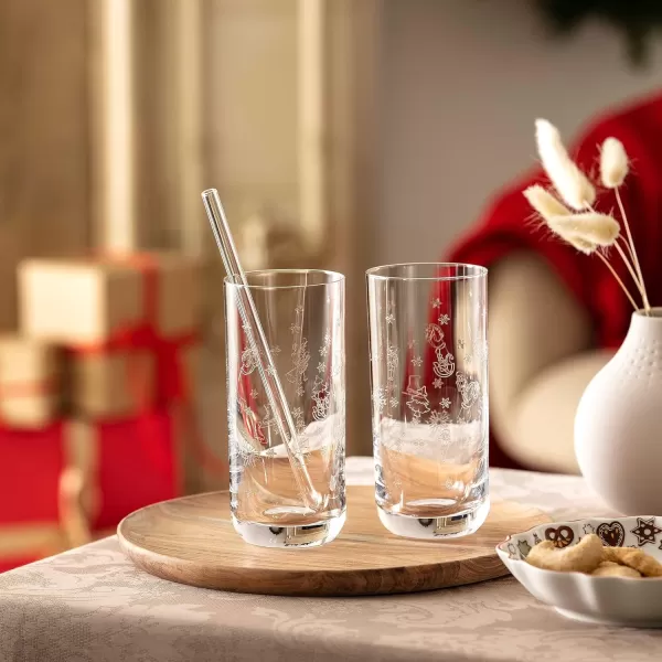 Villeroy &amp; Boch Toy's Delight Stemware Highball/Tumbler Pair