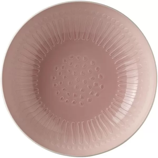 Villeroy &amp; Boch it's my match powder Serving Bowl : Blossom, 10.25 in, Premium Porcelain, White/Pink