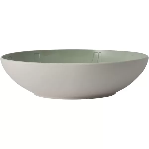 Villeroy &amp; Boch it's my match powder Serving Bowl : Blossom, 10.25 in, Premium Porcelain, White/Pink