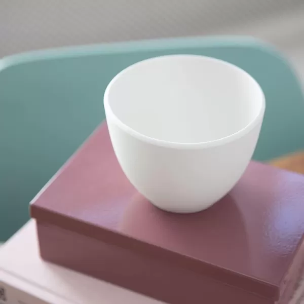 Villeroy &amp; Boch it's my match powder Serving Bowl : Blossom, 10.25 in, Premium Porcelain, White/Pink
